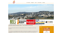 Desktop Screenshot of hgv-hochwald.de